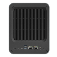 Nouveau Serveur PC de Bureau Mini NAS Avancé à 4 Baies, Processeur N150 Personnalisable, Quad Core GDDR6 DDR4 RAM, Prise CN