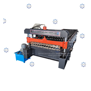 Máquina Formadora de Techos de Acero de Color con Certificación CE, Control por Motor PLC, <span class=keywords><strong>Alta</strong></span> Seguridad, Espesor de 0.3-0.8 mm, 24 Meses de Garantía - Product Image 2