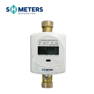 15MM Lora Smart Digital Ultrasonic Water Meter Lcd Display