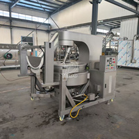 Ligne de production de pop-corn aromatisé, machine à pop-corn à chauffage au gaz, machine à pop-corn à induction électrique