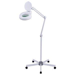 <span class=keywords><strong>Lampe</strong></span> <span class=keywords><strong>Loupe</strong></span> Professionnelle Portable avec Bras Articulé et Support de Table pour Salon de Manucure - Product Image 5