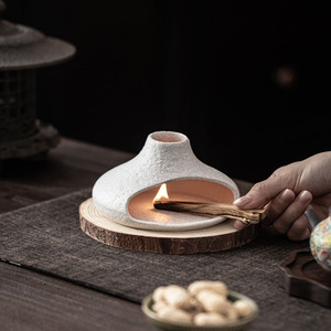 <strong>Small</strong> Ceramic Aromatherapy Diffuser Holy Wood Cedar Sage Home Decor Incense Incense Holders for Tea Ceremony Fireplace <strong>Ornament</strong> - Product Image 3
