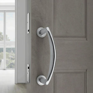 Modern Style Durable High-End Stainless Steel Door <strong>Handle</strong> Solid <strong>Lever</strong> Heavy Pull for Wooden Door - Product Image 2