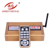 Aosen Signal AS-Q7 Baru 600W 12V Remote Kontrol Nirkabel Tuya Smart Siren Peringatan Darurat Speaker Klakson Fungsi SOS Aluminium