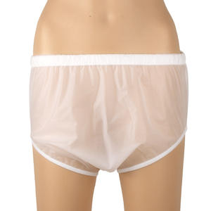 2025 Babyshow personnalisé usine TPU matériel en gros laiteux Transparent Sexy lavable réutilisable adulte couche adulte - Product Image 3