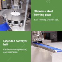 Bun à vapeur automatique commercial nouveau Siopao Dim farce somme boulette inde népal Momo Baozi Maker Machine