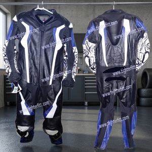 Custom Tailormade <b>Men</b> Absolute Star Leather Motorcycle Racing Suit Plus Size Motorbike Riding Jacket Breathable Summer Winter - Product Image 2