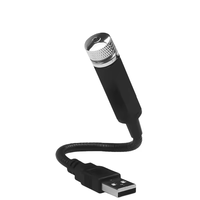 Espumoso USB enchufe Mini LED coche USB luz techo estrella noche luces proyector Interior lámpara coche atmósfera decoración luces