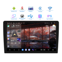 KZS TS20 Nuevo Diseño de Interfaz de Usuario, Reproductor Android Universal de 9/10 Pulgadas Doble DIN, Radio para Auto con GPS, WIFI, Asistente de Reversa, Amplificador, Carplay y Android