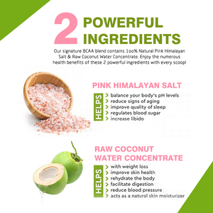 Poudre de BCAA 100% naturelle et biologique à saveur de pêche pour adultes, OEM ODM, électrolyte, hydratation, soutien à la concentration pendant l'entraînement, noix de coco brute - Product Image 6