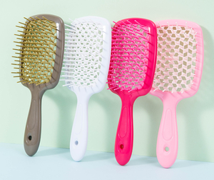 Cepillo para el Cabello de ABS Resistente al Calor, Personalizado y Perfumado, con Diseño Hueco, Ayuda a Aliviar la Caspa y la Picazón - Product Image 1