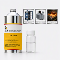 Fluide de transfert thermique HANGUANG 710 Silicone 500cSt 1KG -57~232 Haute Viscosité 302 pour Bain d'huile Transformateur Bain de traitement des métaux