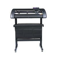Cortadora de Vinilo Automática de 24 Pulgadas con Corte de Contorno GC-721ABJ, Plotter Gráfico con Motor Paso a Paso para Negocios