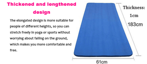 Estera de yoga acolchada de 10mm para ejercicio Nbr ligera NBR personalizada y respetuosa con el medio ambiente al por mayor - Product Image 6