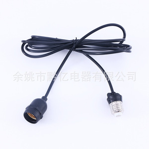 <b>E27</b> To <b>E27</b> <b>Lamp</b> <b>Holder</b> Extension Cord 110V-250V IP65 Outdoor Indoor Use PVC Wire SJTOW Type - Product Image 2