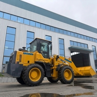 Chargeuse sur pneus diesel NMDE haute performance 3 tonnes 92KW avec godet de 1,7 m pour sable/pierre, entretien facile, export direct usine, la meilleure