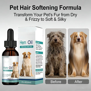 OEM Improves Sleep Pain Relief omega 3 6 9 Premium Organic Hemp Oil Pet Food Pet Hemp Oil for <strong>Dogs</strong> and Cats Anxiety - Product Image 5