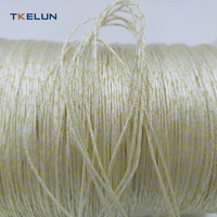 Résistance aux acides et aux alcalis haute résistance 0.7mm 1mm 1.2mm aller au fond UHMWPE mélange d'aramide corde tressée utilisée pour la pêche par drone