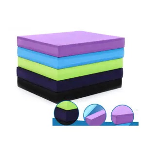 Customized High Density Non Slip Ecological Friendly Yoga Balance Exercise Pad Rubber Eva TPE Foam Balance Pad