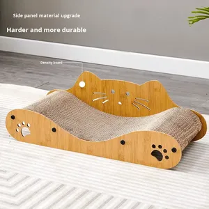 Rascador de Cartón Corrugado para Gatos Grandes, Venta Directa de Fábrica de Productos de Madera - Product Image 2