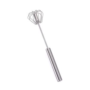 Semi Automatic Egg Beater Stainless Steel Manual Handheld Whisk For Mixing Eggs And Cream Kitchen Tool - Product Image 5
