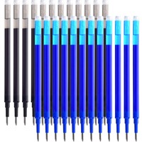 Nouvelle recharge effaçable en plastique thermosensible de 0,7 mm pour stylos à bille gel (usage pour marqueur sur cuir)