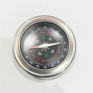 Outdoor Portable Mini <b>Compass</b> 75Mm Stainless Steel Metal With Chinese And English Panels Handheld Type - Product Image 2