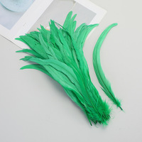 100 Plumes de Coq Couleurs Assorties pour Artisanat DIY, Costumes de Carnaval, Coiffes et Décoration de Robes de Fête