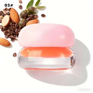 Mascarilla Labial Hidratante de Cristal, Almohadillas de Cuidado Labial, Mascarilla de Hidrogel de Colágeno con Fruta Rosa para Dormir, Venta al por Mayor - Product Image 3