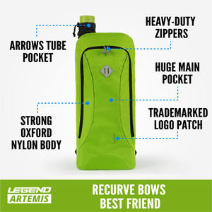 Sac à dos de chasse gratuit avec boucles à dégagement rapide, sac de chasse à l'arc avec porte-arc et rangement pour outils, organisateur de flèches - Product Image 6