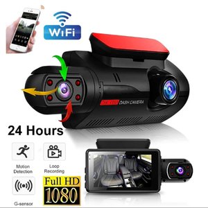 Cámara para <span class=keywords><strong>Auto</strong></span> A68 <span class=keywords><strong>de</strong></span> 3 Pulgadas con Doble Lente 1080P FHD, WiFi Integrado, Modo <span class=keywords><strong>de</strong></span> Estacionamiento, Visión Nocturna, Grabador DVR para <span class=keywords><strong>Auto</strong></span> con MicroSD - Product Image 1