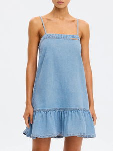 Robe bohème en porcelaine bleue et blanche pour femme, robe maxi d'été à épaules dénudées, robe décontractée à volants sans bretelles - Product Image 2