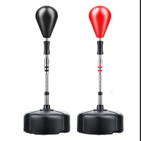 Conception personnalisée debout libre spinning boxe sac de boxe rotatif sac de boxe vitesse de balle et longeron bar