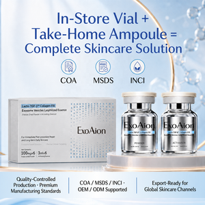 ExoAion Milk Exosome Vial: Pó Liofilizado Personalizado para Varejo de Beleza e Canais de Med Spa com Brilho Radiante, Hidratação e Firmeza - Product Image 6