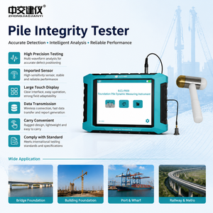 Strumento per il test dell'integrità dei pali con metodo dell'eco sonico, per la valutazione della qualità profonda delle fondazioni colate in loco e il rilevamento di fori. - Product Image 2