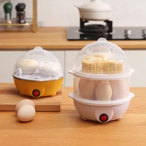 Mini hervidor de huevos eléctrico, hervidor de huevos rápido automático, suministro de fábrica
