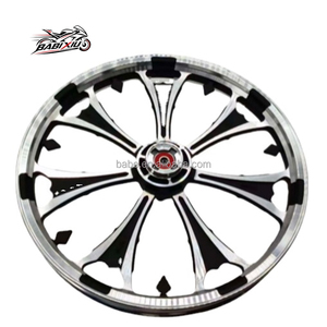 Rueda de Aleación de Aluminio Prince's GN125 <span class=keywords><strong>Serie</strong></span> 1.6/1.85x 18 Pulgadas Plateada de Siete Varillas con Disco Delantero y Tambor Trasero - Product Image 3