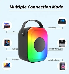 Prodotti Economici: Altoparlante Karaoke Portatile, Lettore Musicale con Altoparlante da 4 Pollici 4 Ohm 15W, con Microfono e Bluetooth - Product Image 5