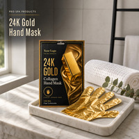 Masque pour les mains en collagène or 24 carats, gants hydratants, nourrissants et réparateurs, soin des mains, masque OEM, étiquette privée, 1 paire, 30 ml