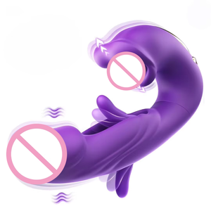 Vibrador <span class=keywords><strong>de</strong></span> Lengua para el Punto G Femenino con 7 Frecuencias y 5 Modos, Recargable por USB, 100% Impermeable, Juguete Sexual <span class=keywords><strong>de</strong></span> Silicona - Product Image 1