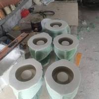 Moule à pot rectangulaire en béton moderne, moule à pot de fleurs en fibre de verre avec doublure en silicone pour pots de jardin