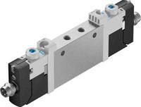 Solénoïde VUVG-L10-T32U-AT-M5-1R8L 2 x 3/2 fermé, monostable, 5 canaux, électrique, interface métrique, maximum 150L/min, VUVG-L10
