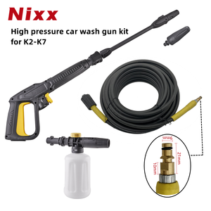 Pistolet de pulvérisation de lavage de voiture, buse de <span class=keywords><strong>Lance</strong></span> avec pistolet à mousse de neige, kit d'arme pour <span class=keywords><strong>nettoyeur</strong></span> <span class=keywords><strong>haute</strong></span> <span class=keywords><strong>pression</strong></span> K2-K7 - Product Image 2