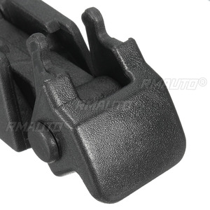 Juego de 2 piezas de cubiertas para el cierre del capó del motor para Jeep/Wrangler 2007-2017, accesorios para automóvil - Product Image 5