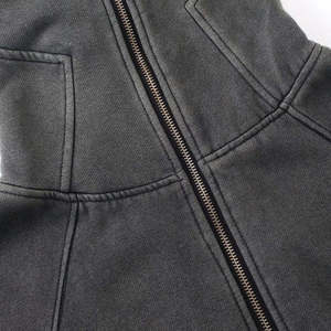 เสื้อมีฮู้ดสไตล์สตรีทแบบกำหนดเอง OEM หน้ากากแบบสวมศีรษะแบบเต็มตัวสำหรับฤดูหนาวเสื้อฮู้ดแบบนินจาพร้อมหน้ากาก - Product Image 4