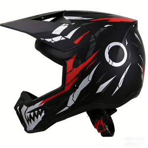 <span class=keywords><strong>Casco</strong></span> Integral Doble Propósito para Adultos, para Playa, ATV, Carreras en Carretera, Todoterreno, Descenso de Montaña, Ciclismo, Boxeo, Karting - Product Image 3