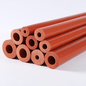 צינור ספוג סיליקון מותאם אישית צינור ספוג extruded צינורות איטום חום עמיד בידוד גמיש מגן אש חומר להבה - Product Image 3