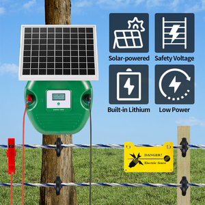Clôture Électrique <span class=keywords><strong>Solaire</strong></span>, Électrificateur <span class=keywords><strong>Solaire</strong></span> pour Clôture, Chargeur de Clôture Électrique pour Bétail |   Haute tension 12KV et étanchéité IP65 - Product Image 4