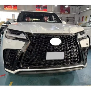 Recién llegado, kit de carrocería de estiramiento facial de rejilla de plástico ABS para <span class=keywords><strong>Lexus</strong></span> LX600 <span class=keywords><strong>2022</strong></span>, actualización a F <span class=keywords><strong>Sport</strong></span> Style - Product Image 4