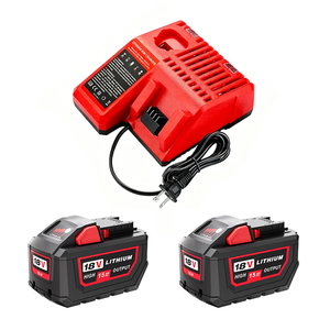 Chargeur rapide rouge VictPower pour batteries Li-Ion 10,8V-18V N12 N14 N18 avec protection contre la surcharge, utilisation pour outils électriques - Product Image 6